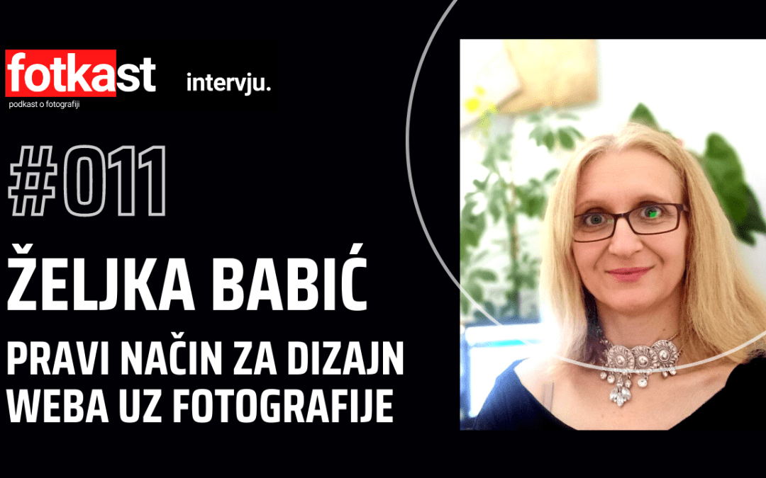 Dizajn weba uz fotografije – Željka Babić